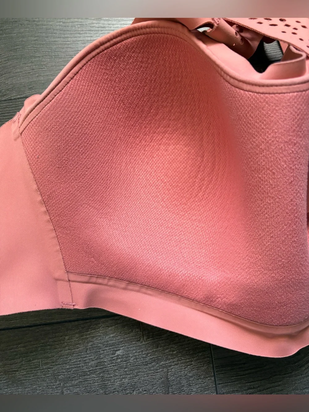 Victoria Sport Angel Max Sports Bra Pink Lined High Support Size 36DDD *READ